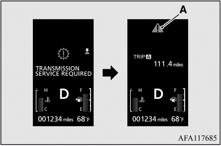 2020 Mitsubishi Eclipse Cross Display Setting FeaturesReturning to the display screen from fig 11