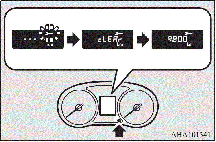 2020 Mitsubishi L200 Display Screen Setting Messages To reset fig 11