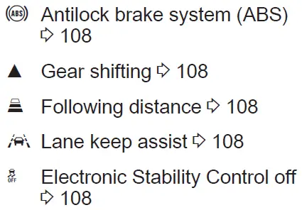 2020 Vauxhall Astra K-Instrument Cluster Guide-Dashboard Warning Lights-fig 5