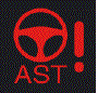 2022 Maserati MC20 Warning Indicators Dashboard Symbols Active Steering Torque (AST) System fig 14