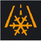 2022 Maserati Quattroporte Dashboard Indicators Warning Symbols Ice Hazard Indicator Light fig 41