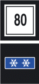 2022 Maserati Quattroporte Dashboard Indicators Warning Symbols Traffic Sign Assist (TSA) Indicator fig 34