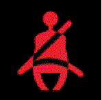 2023 McLaren GT Seat belt warning light 15
