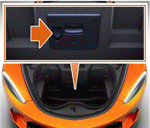 2023 McLaren GT Disconnecting the cables 05