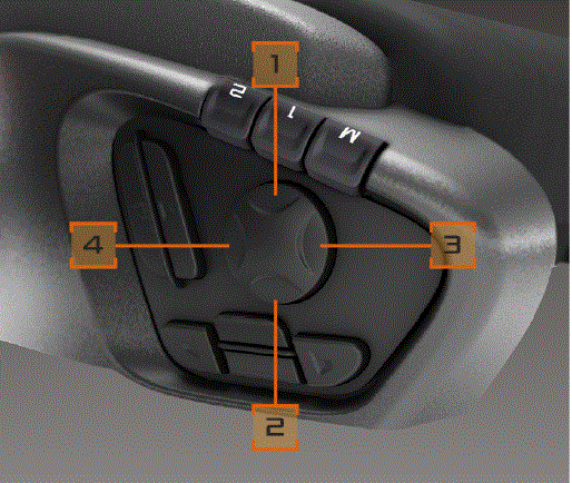 2023 McLaren GT Electric seat height adjustment 08