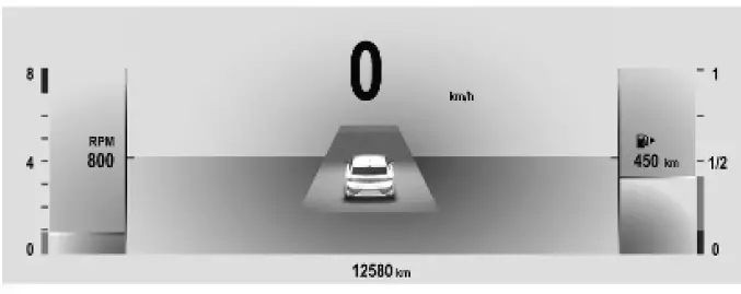 2022 Vauxhall Astra L-Display Setting Guide:-Display Features-fig 1