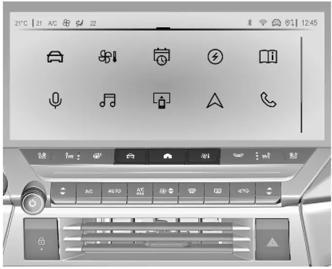 2022 Vauxhall Astra L-Display Setting Guide:-Display Features-fig 4