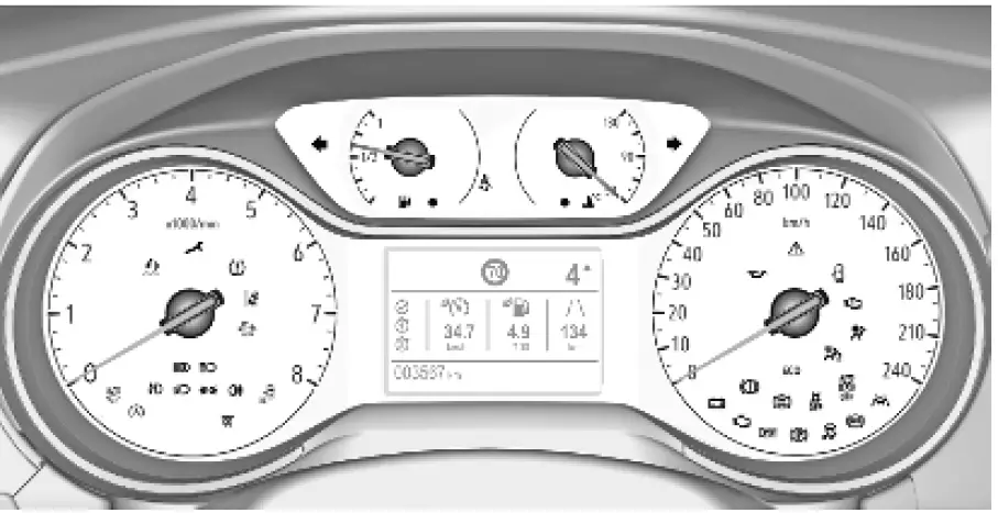 2023 Vauxhall Corsa F-Display Setting-Screen Messages-fig 1