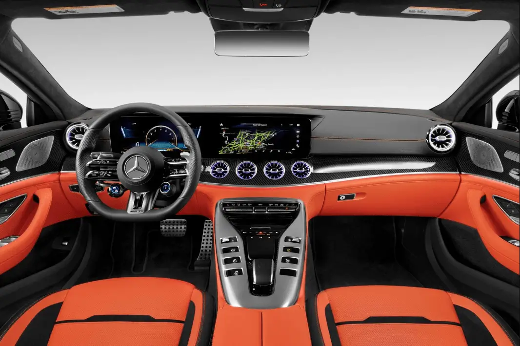 2024-Latest-Sedan-Cars-Set-to-Hit-the-UK-Market-Mercedes-AMG-GT-interior