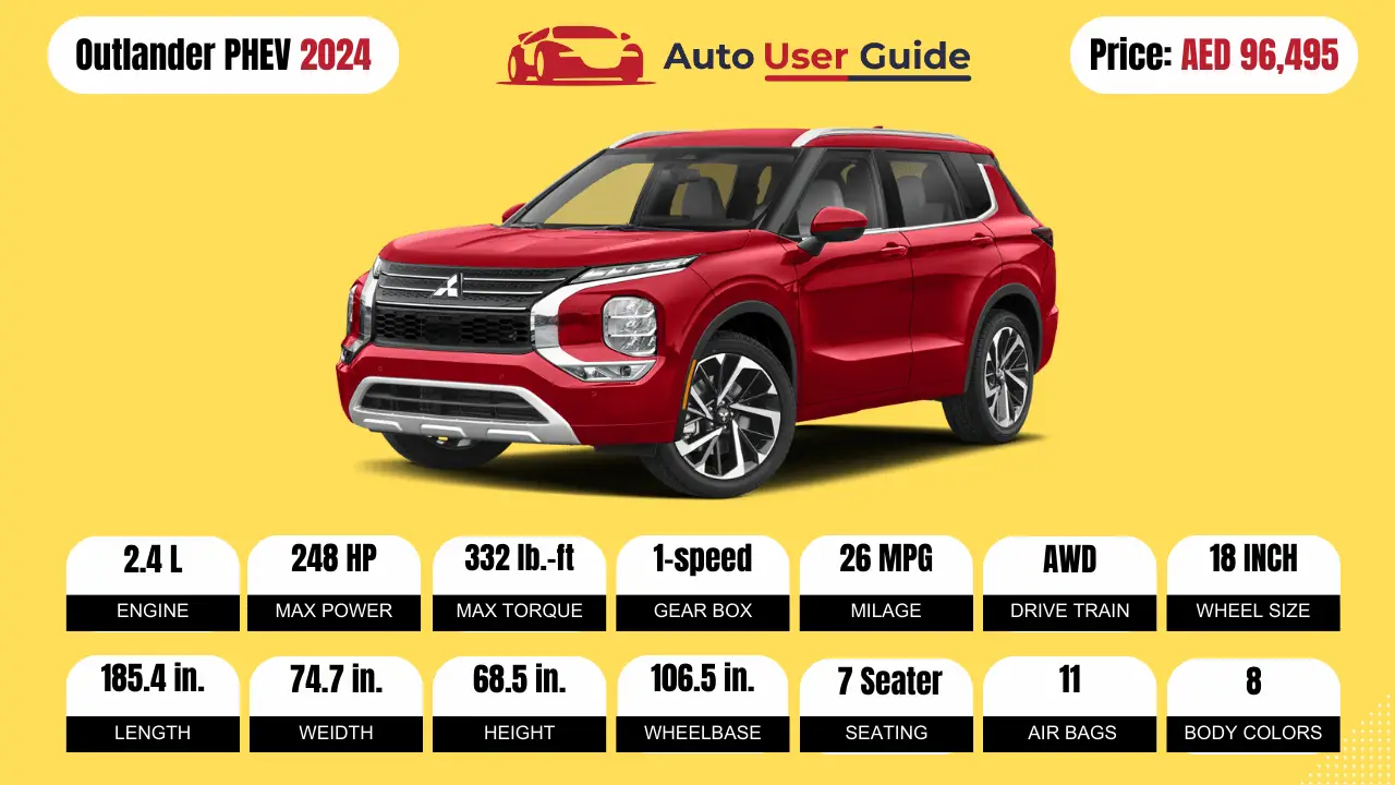 2024-Most-Selling-Hybrid-Vehicles-in-UAE-2024 Mitsubishi OUTLANDER PHEv