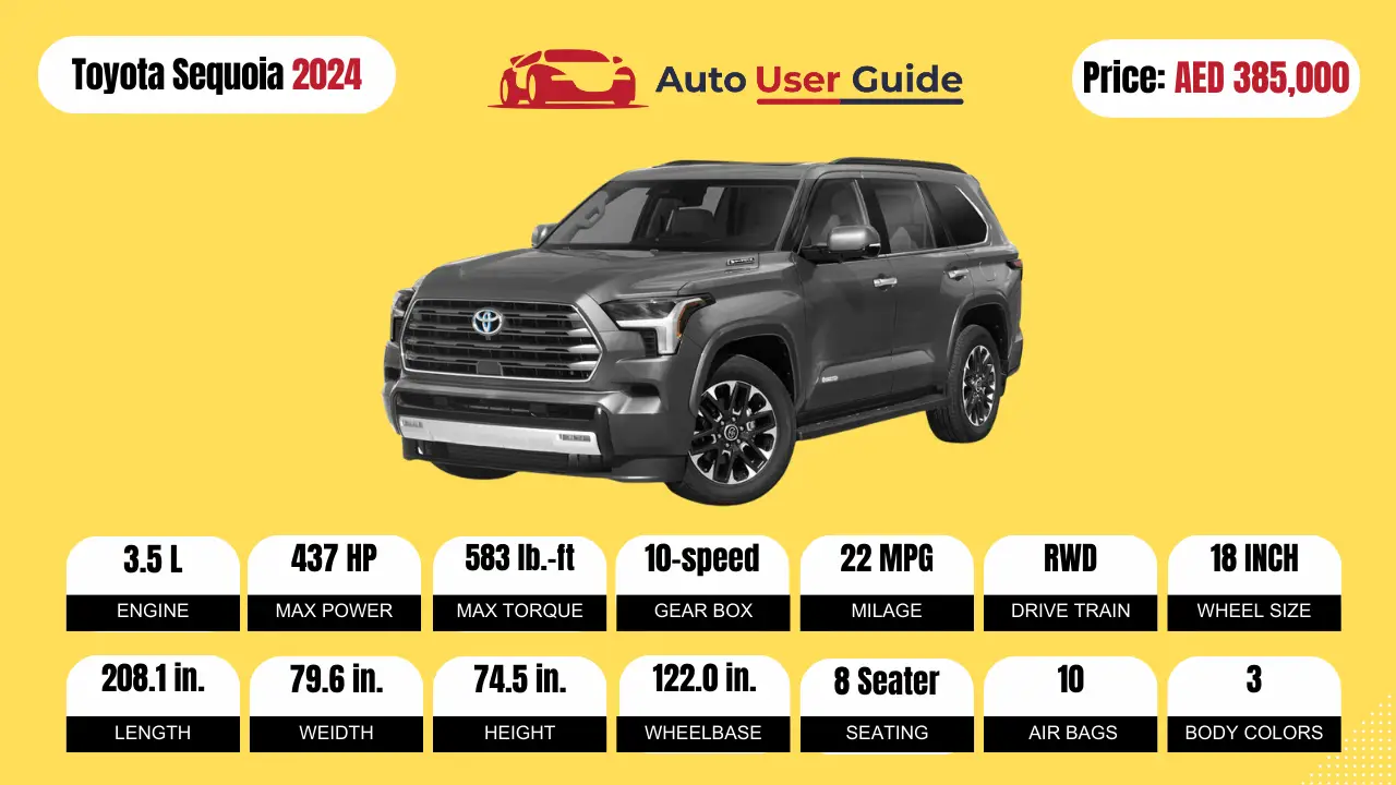 2024-Most-Selling-Hybrid-Vehicles-in-UAE-2024 Toyota Sequoia