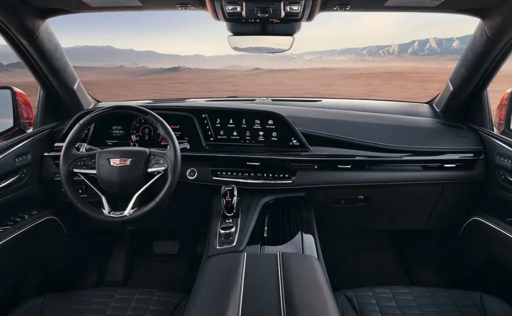 Cadillac-Upcoming-Cars-in-2024-Cadillac-Escalade‑V-INTERIOR