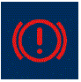 Cluster 2019 Maserati Levante Dashboard Warning Symbols Brake Indicator Light fig 16