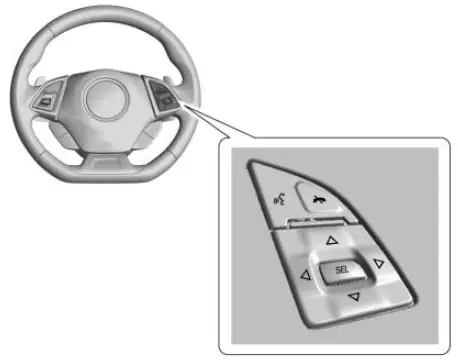 Dashboard Guide-2020 Chevrolet Camaro-Instrument Cluster Setting-fig 3