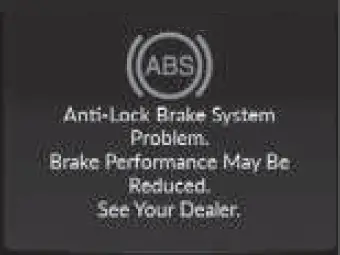Dashboard Indicators 2020 ACURA RDX Warning Lights Anti-lock Brake fig 35