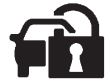 Dashboard Symbols 2013 Cadillac Escalade Instrument Cluster-Security Light