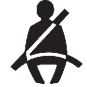 Dashboard Warning Indicators 2013 Cadillac XTS Guide Driver Safety Belt Reminder
