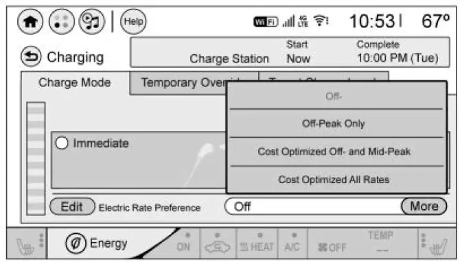 Display Information Guide-Chevrolet Bolt EV 2019-Setting Features-fig 5