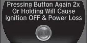 Display Warning Messages 2020 ACURA NSX Display FIG 13