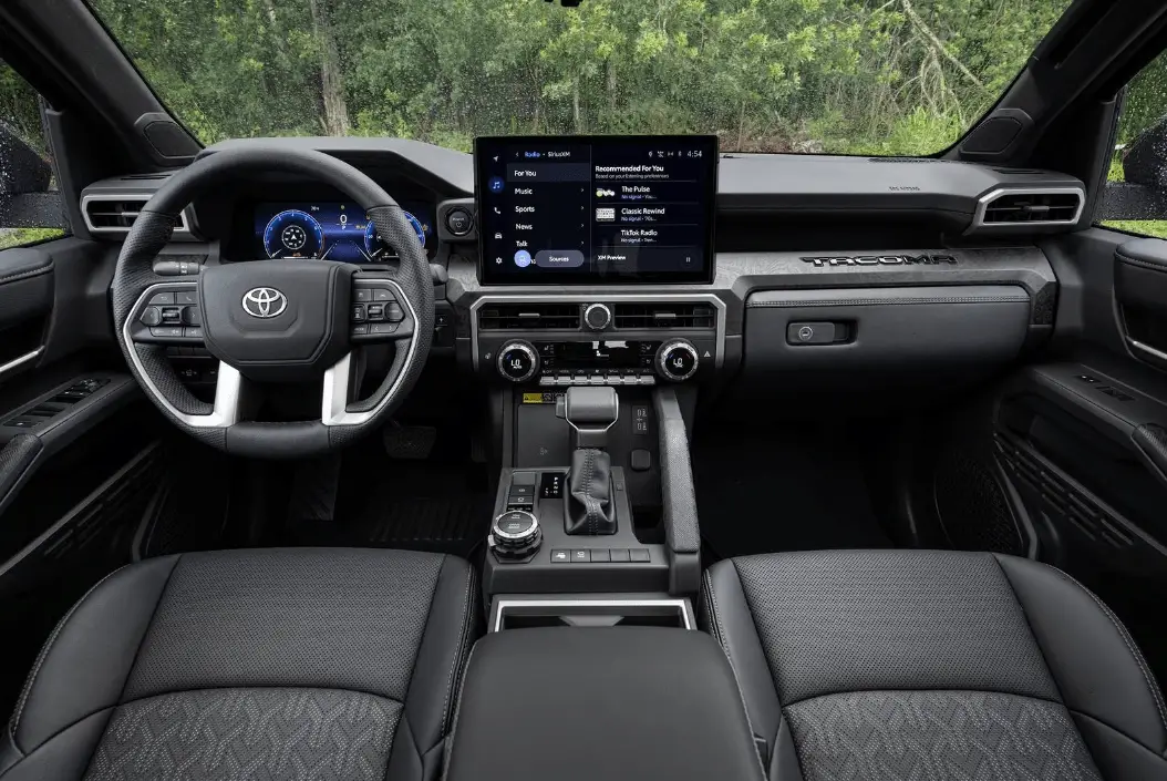 Exploring-the-Top-Pickups-Trucks-for-2024-Toyota-Tacoma-interior