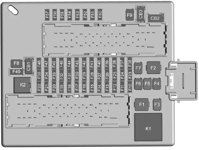 Fuses Guide-2020 Chevrolet Camaro-Fuse Box Diagram and Relay-fig 4