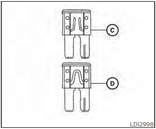 Fuse Diagrams and Realy 2021 Nissan Kicks Fuses ENGINE COMPARTMENT fig 5
