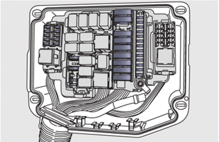 Fuses and fuse box Diagram 2020 Maserati Granturismo Sport Fuses Inside Engine fig 5