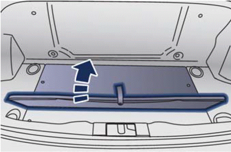 Fuses and fuse box Diagram 2020 Maserati Granturismo Sport Fuses in Boot Compartment fig 12