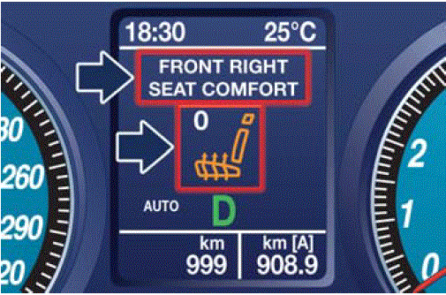 Indicators Warning 2020 Maserati Grancabrio Sport Instrument Cluster Comfort Screen Page fig 31