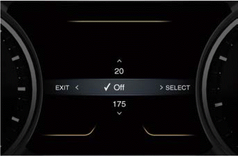Instrument Cluster 2023 Maserati Levante Display Setting STORED MESSAGES fig 39