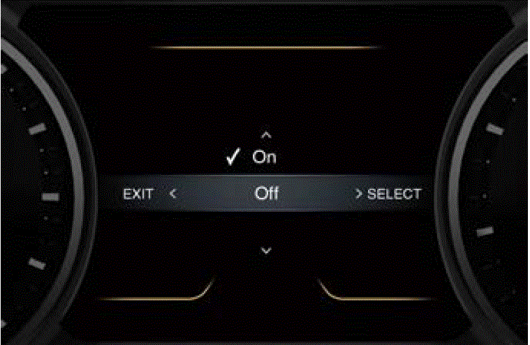 Screen Messages 2022 Maserati Quattroporte Instrument Cluster Defaults fig 22