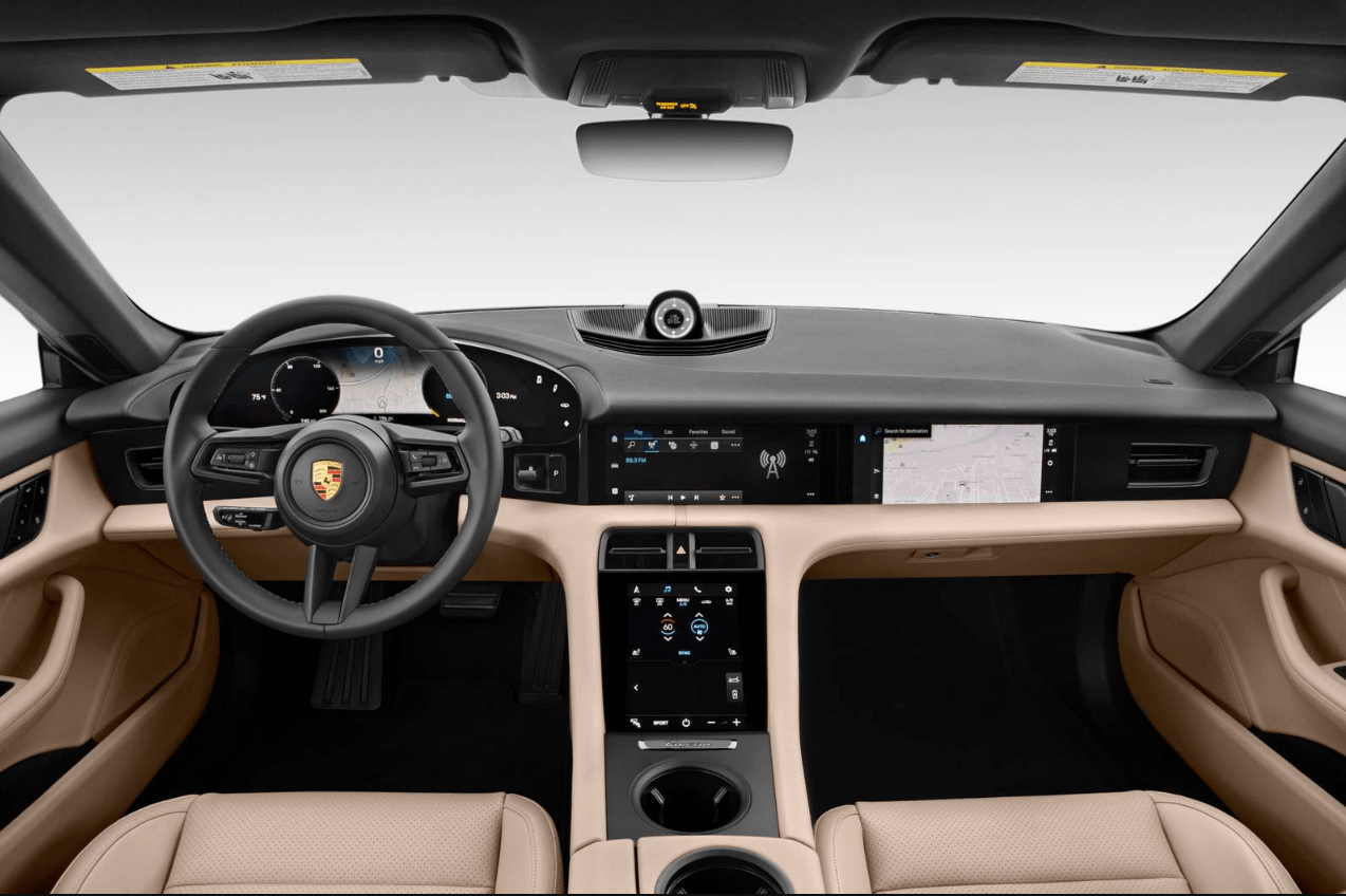 Sedan-2024-Upcoming-cars-in-the-USA-2024-Porsche-Taycan-Interior