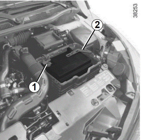 Starting the vehicle using fig 9