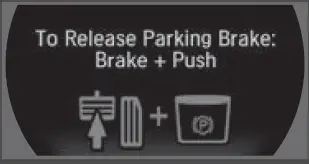 Warning Indicators 2020 ACURA NSX Dashboard Symbols Electric Parking fig 7
