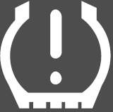 Warning Indicators 2020 ACURA NSX Dashboard Symbols Low Tire Pressure fig 47
