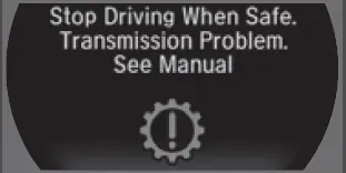 Warning Indicators 2020 ACURA NSX Dashboard Symbols Transmission fig 31