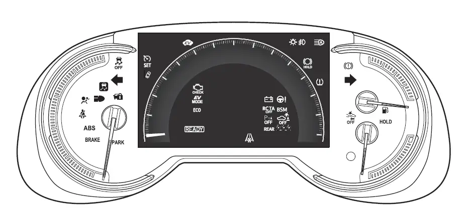 Warning Indicators Guide-2022 Toyota RAV4 Prime-Instrument Cluster-fig 48
