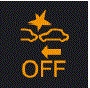 Warning Symbols Maserati Levante 2023 Dashboard Forward Collision Warning (FCW) Off fig 51