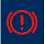 Warning and Indicators 2019 Maserati Quattroporte Instrument Cluster Brake Indicator Light fig 17