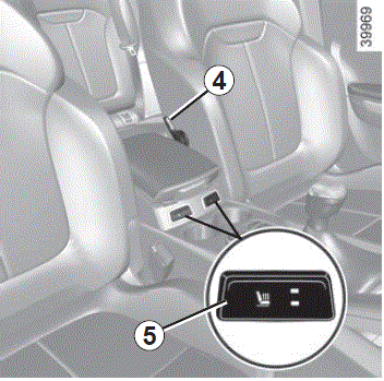 2023 Renault Kadjar To adjust the seat’s lumbar 07