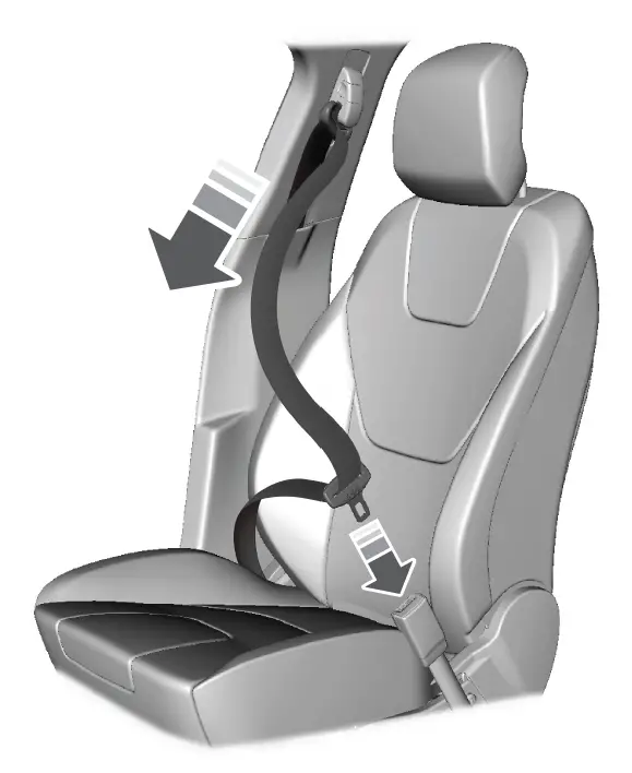 2025 FORD E-350 Seat Belts User Guide-fig- (5)