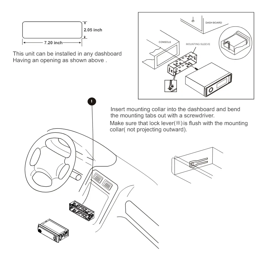 How-To-Install-BOSS-Audio-Systems-611UAB-Car-Stereo-System-fig-1