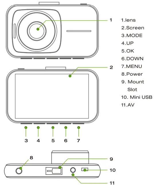 How-to-Operate-Toguard-C200-4K-UHD-Dash-Camera-fig-1